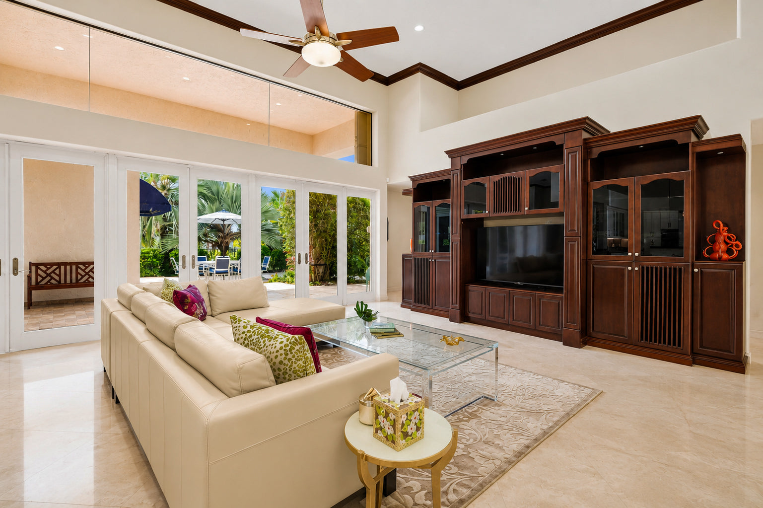 Boca House project — dining space styled by Modern Outlet Home Decor