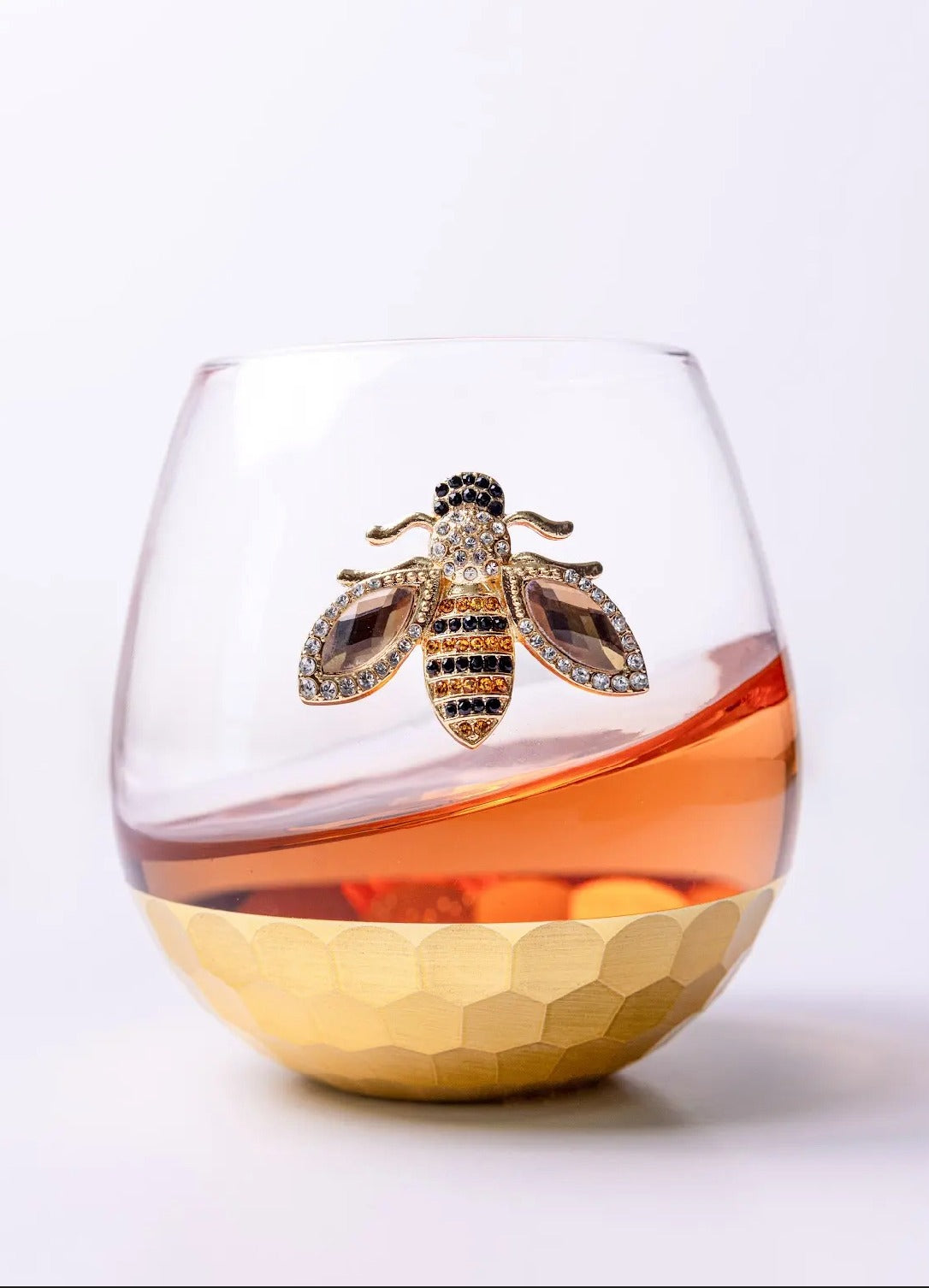 Honey Bee Wine Glasses